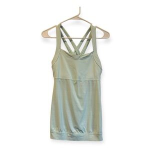 Athleta Mint Green Activewear Top, size S